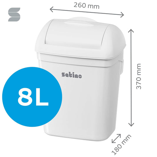 Satino Hygiene Abfalleimer 8L mini