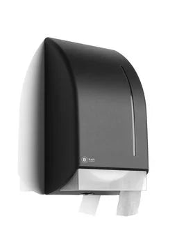 BlackSatino Jumbo - Toilettenrollenspender - Schwarz